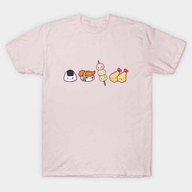 Kawaii Food T-Shirt by Merch Sloth